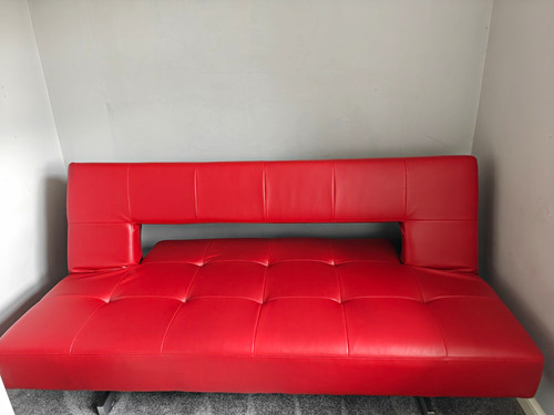 Dwell red faux - red,