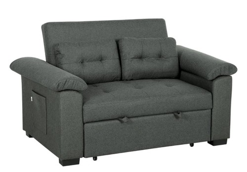 Homcom pull out sofa - out, bed