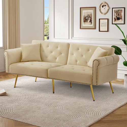 Seater fabric sofa bed click - 2,
