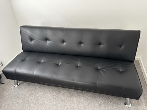 Venice black faux leather - venice,