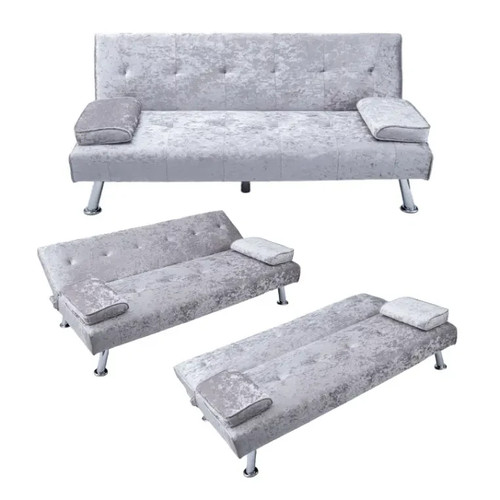 Sofa bed faux - leather,