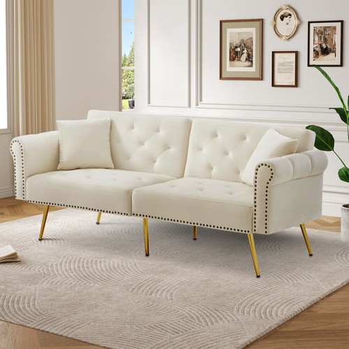 Seater fabric sofa bed - seater,