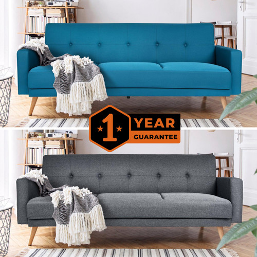 Seater sofa bed - seater, clack