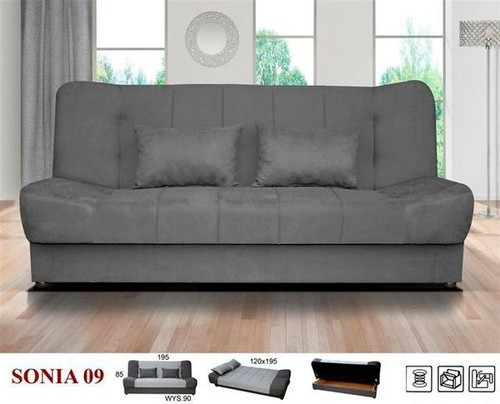 Sofa bed with storage - with,