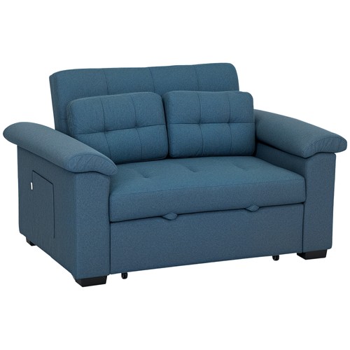 Homcom click clack sofa - click, bed